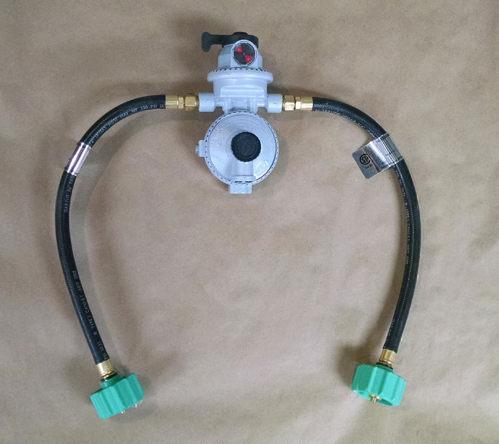 SENMOD Fairview RV Camper LP Propane 2 Stage Automatic Regulator with 2