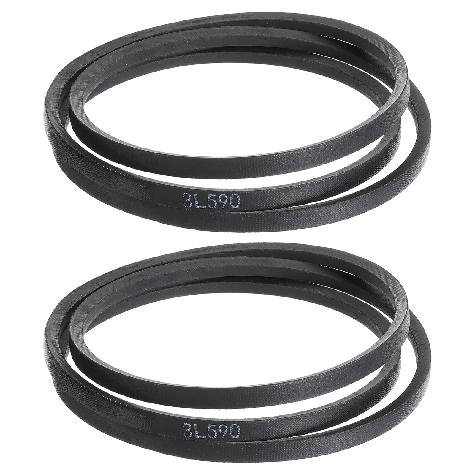 uxcell 3L240 Classic Wrapped Rubber V-Belt, 24"(610mm) Outside Circumference, 3L Profile V Belt 3/8" Width 7/32" Height — view 88