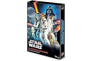 (Star Wars: A New Hope) Premium VHS A5 Notebook for Disney Enthusiasts