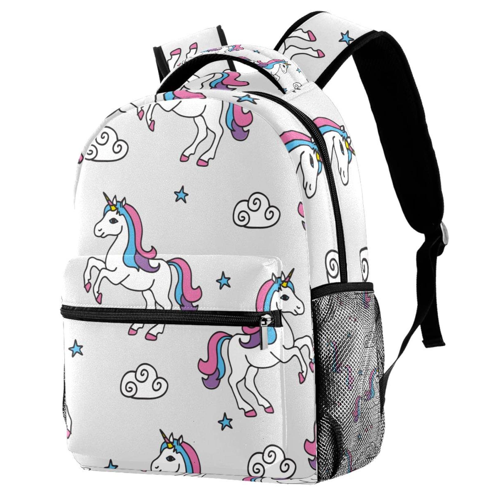 Sacs à dos légers imprimé étoiles nuages imperméable et compact