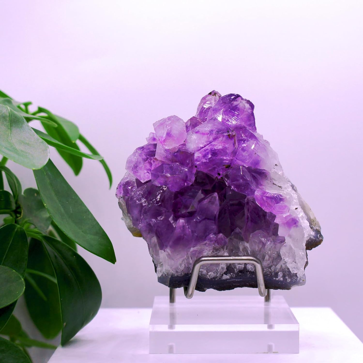 天然石　アメジストクラスター　鑑賞　浄化 天然石アメジストクラスター鑑賞浄化
