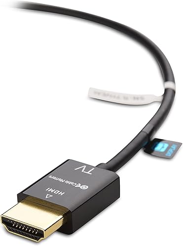 Miniatura 4 de Cable Matters Cable HDMI ultrafino unidireccional activo de 15 pies con tecnología RedMere (cable HDMI ultra delgado) 4K nominal con Ethernet