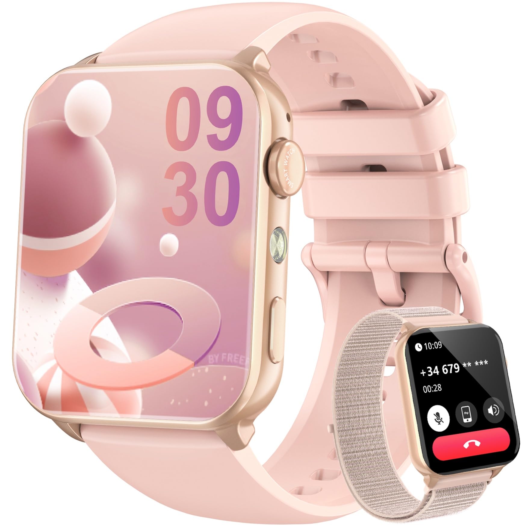 BlackviewBlackview Smart Watch for Women, 1.91" HD Fitness Watch with LED Flashlight, Heart Rate SpO2 Sleep Stress Monitor, 120+ Sports Modes, Waterproof Step Counter, Bluetooth Call Smartwatch for iOS AndroidThe Forest Stewardship Council