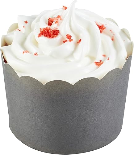 Miniatura 206 de Restaurantware Panificio Premium - Taza de papel Kraft de 10 onzas para hornear, tazas de papel para hornear, perfectas para magdalenas, cupcakes