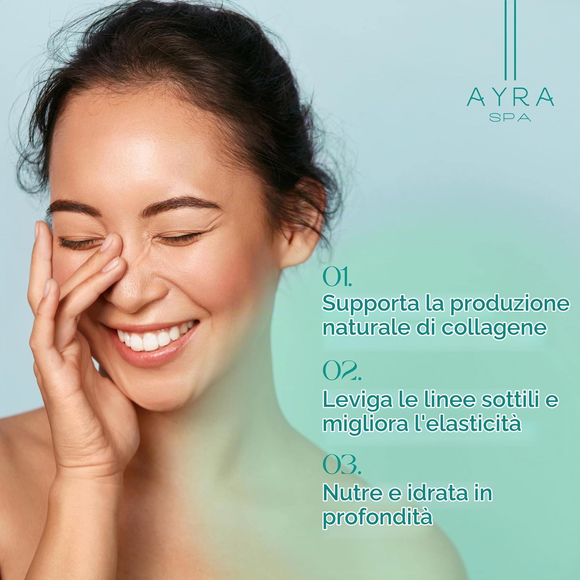 Crema Viso Notte Anti-Età al Collagene Vegetale | con Plancton Marino, Sodio PCA, Burro di Cacao & Karité | Supporta la Produzione Naturale di Collagene | VEGAN & 99% Naturale | COSMOS