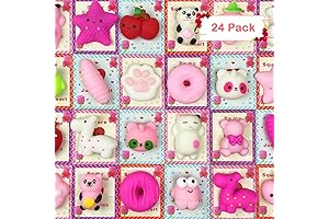 Jofan Valentines Squishy Cards with Mochi Toys