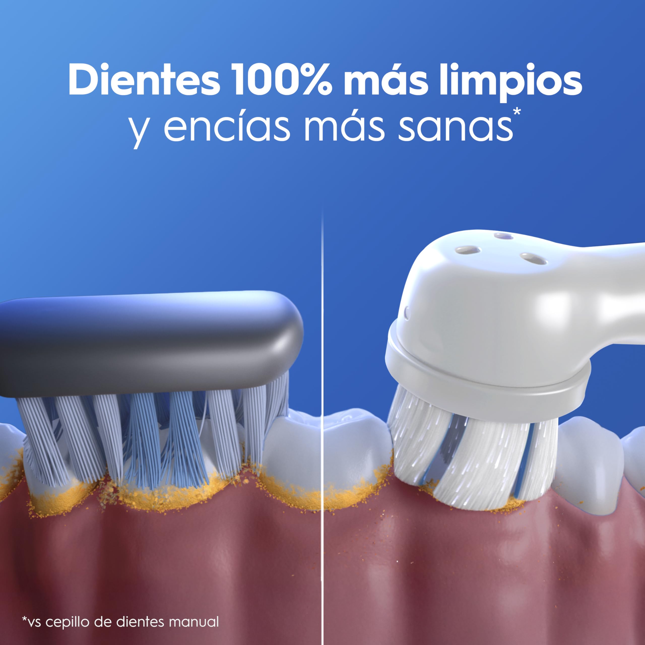 Oral-B iO 3N Cepillo de Dientes Eléctrico con 1 Cabezal, Negro - Cepillo Dental con Sensor de Presión, 3 Modos de Cepillado con Modo Blaqueante, Temporizador y Estuche de Viaje, Diseñado por Braun