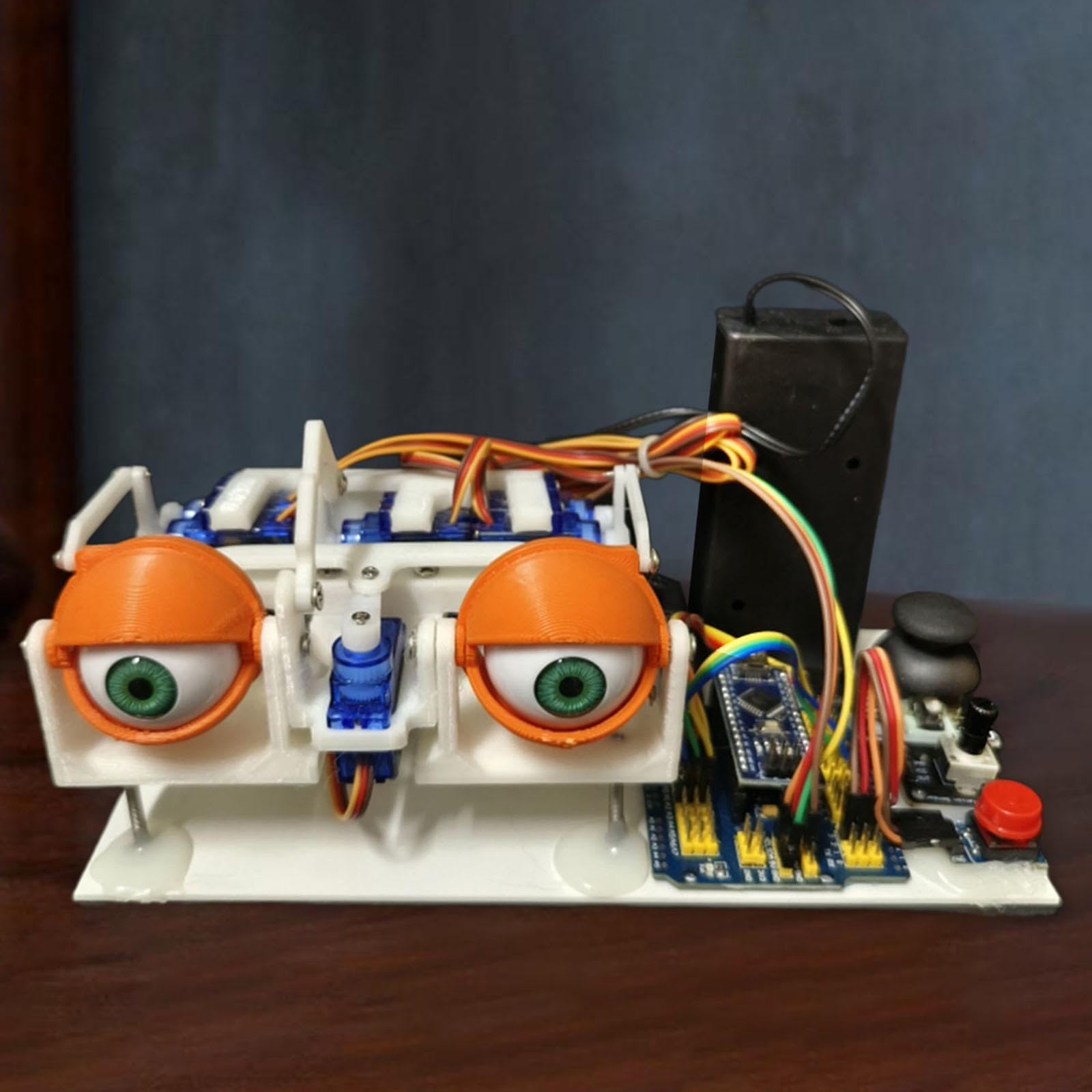 Progetto Open Source per Occhi Robotici Programmabili Occhi Animatronici per