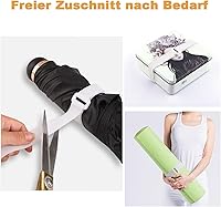 Vista 2 de Correas de cable ajustables de 16 pies con hebillas, longitud de corte libre, bridas de cable de sujeción reutilizables blancas, correa de seguridad