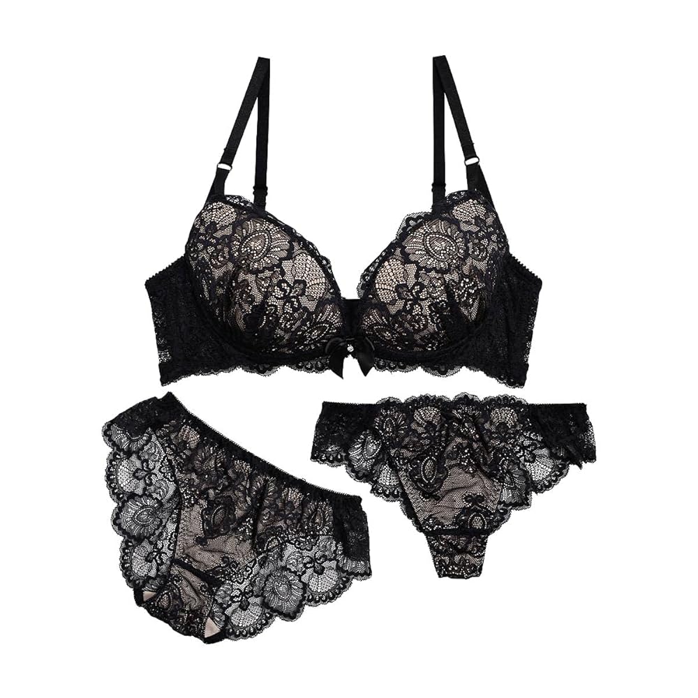 Amazon | [DRW] ブラジャー ショーツ セット ヌーディーデザイン