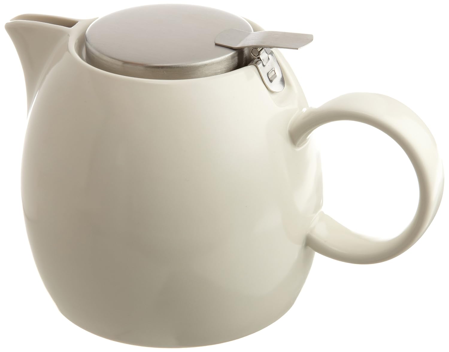 Tea Forte Teapot Pugg Whte, Home & Kitchen