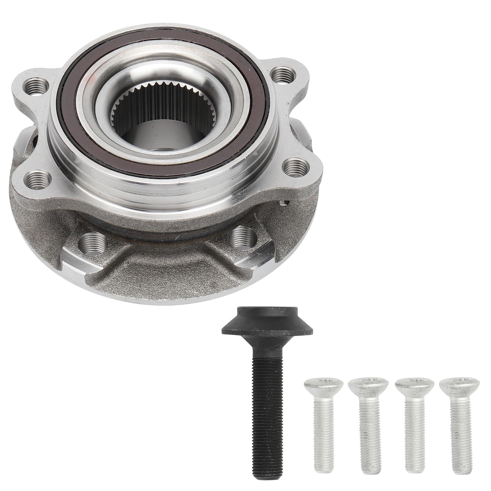 DRIVESTAR 513301 Front/Rear Wheel Hub Bearing Assembly Compatible with 2009-2015 Audi A4, 2010-2014 Audi A5, 2012-2015 Audi A6, 2009-2015 Audi Q5,