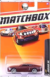 2010 MATCHBOX VIP #33 BURGUNDY JAGUAR XK by Matchbox