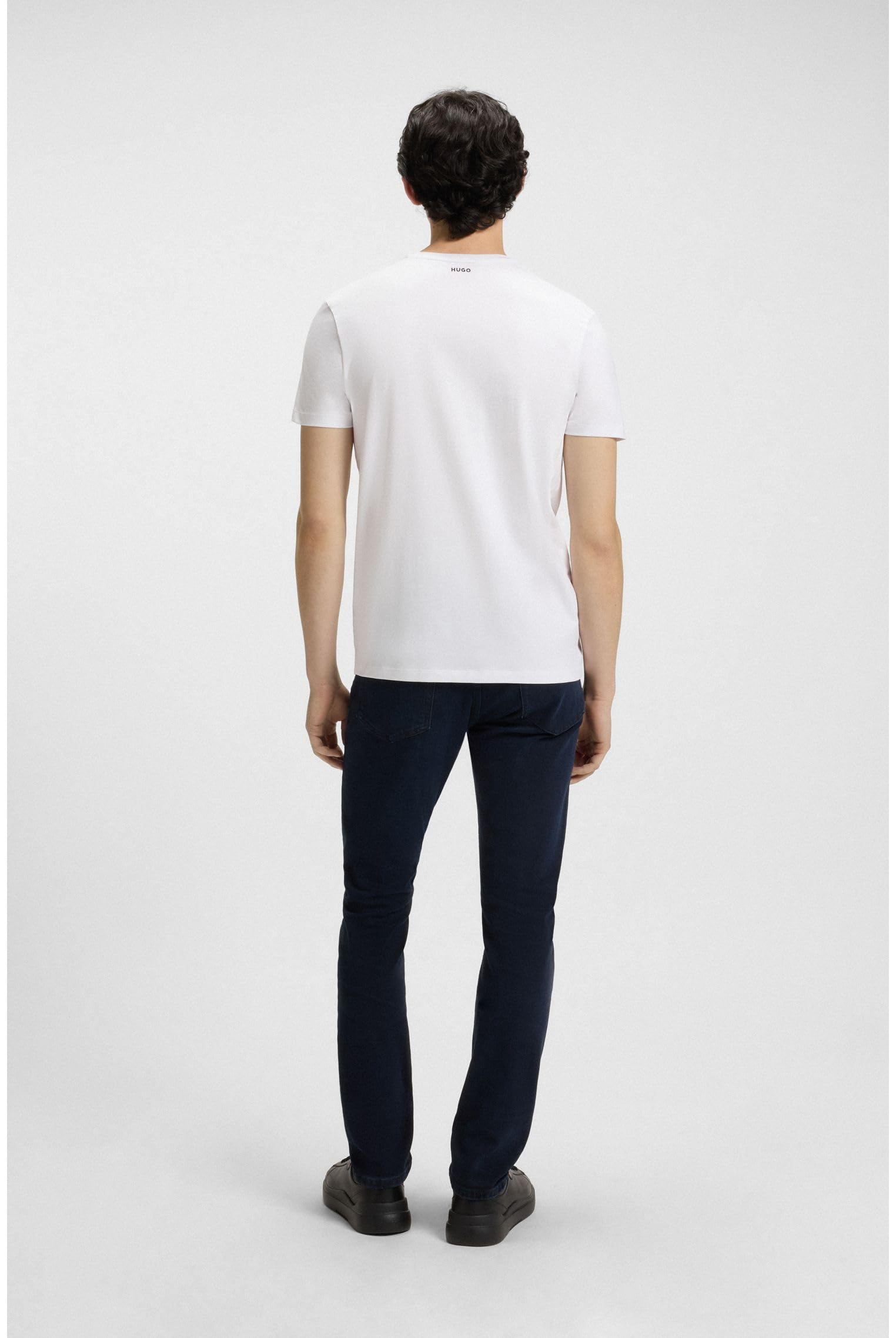 HUGO v Camiseta Hombre (Pack de 2)