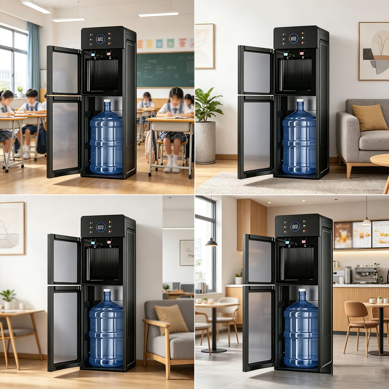 Distributore Acqua Istantanea Calda, Depuratore Acqua Verticale Commerciale, 3 Modalità Di Temperatura Dell'acqua, Depuratore Acqua Domestico, Per Casa, Ufficio, Caffè