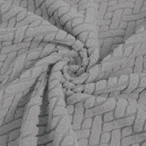 Miniatura 5 de Easy-Going - Funda de sofá de jacquard fácil de llevar, suave y de 1 pieza, con espumas antideslizantes, protector de muebles lavable para niños,
