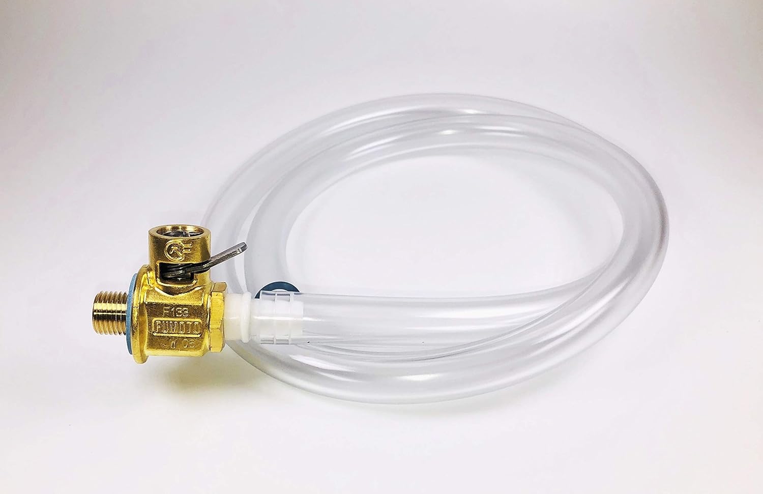Fumoto F106S Oil Drain Valve with Heavy Duty 3' Hose Kit for Fumoto S/SX Nipple
