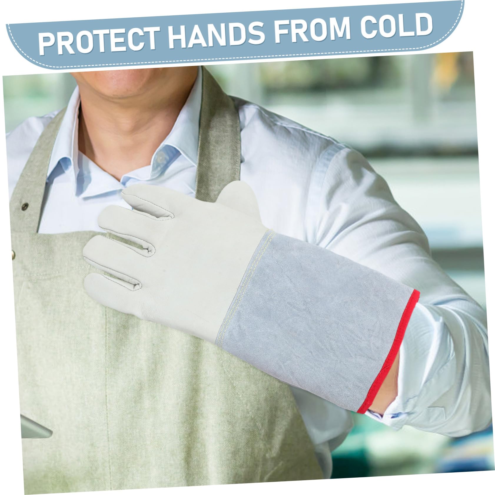Guantes Térmicos Resistentes para Congelador y Frío Extremo