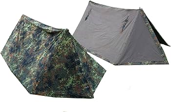 ドイツ軍 軍幕　4枚セット Amazon | 本物 ドイツ軍 パップテント セット一式 シェルターハーフ