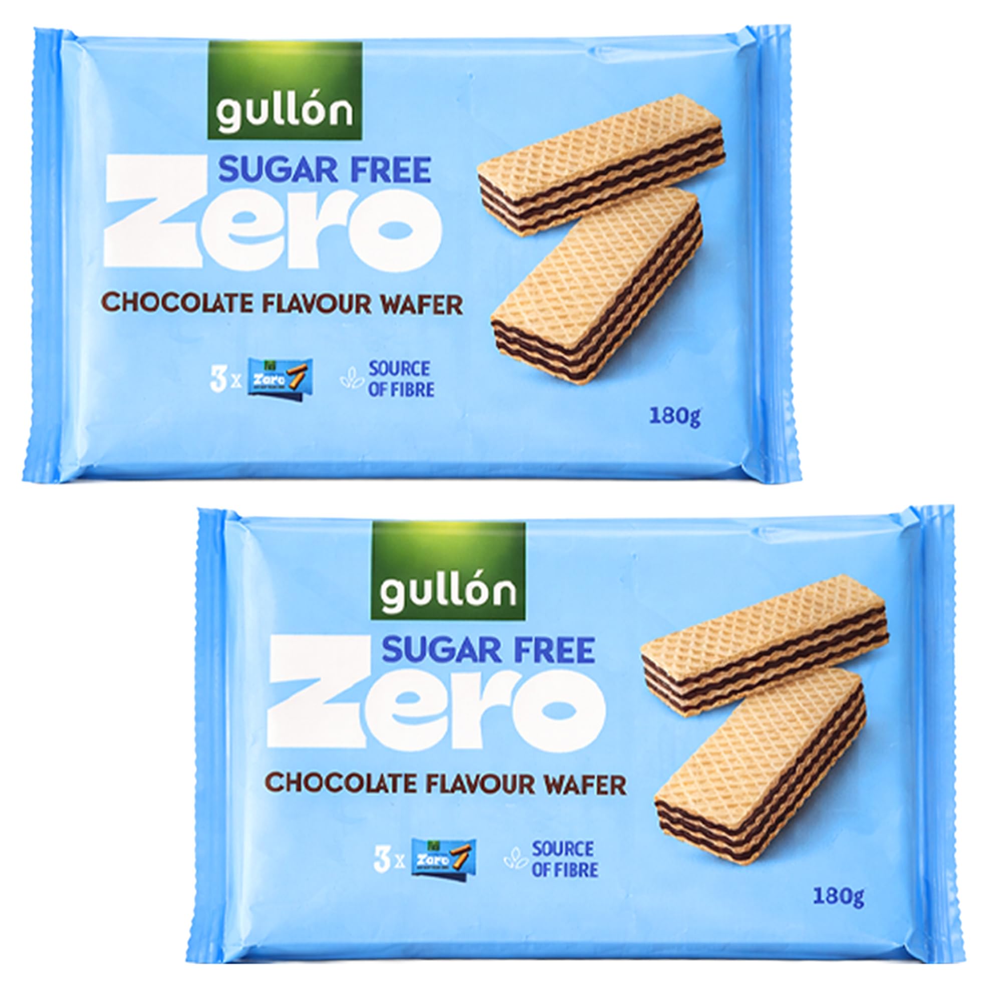 Gullon Sugar Free Wafers Chocolate 180g - Pack of 2-picture-15