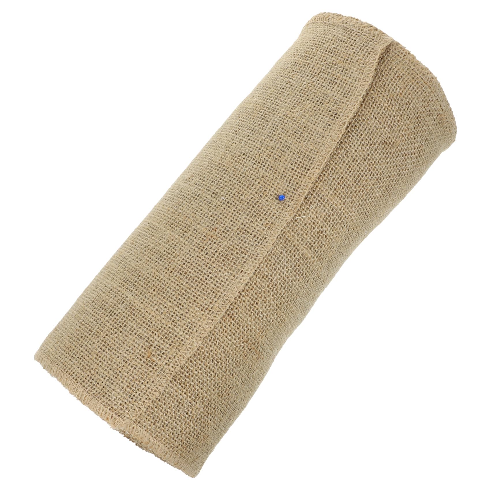 SOLUSTRE Rustikaler Leicht zu Lagern aus Jute Tischläufer 30cm X 10m Rolle Baumwolle und Leinen Nicht Verblassend für Hochzeits und Geburtstagsdeko