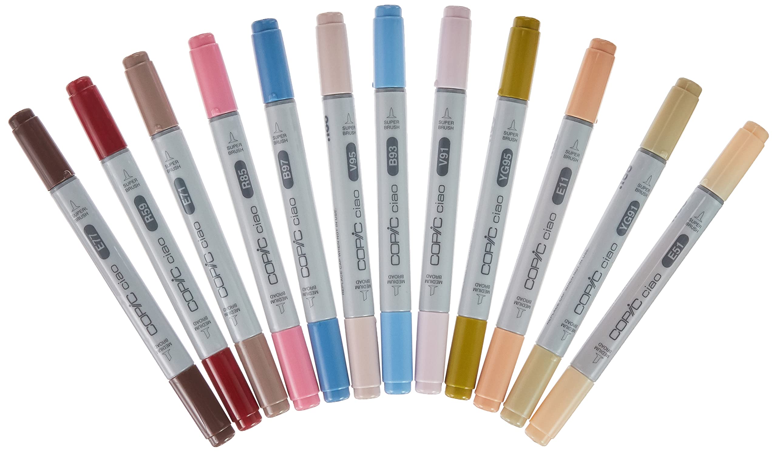 Copic Ciao 12 li Set Nostalgie Colors
