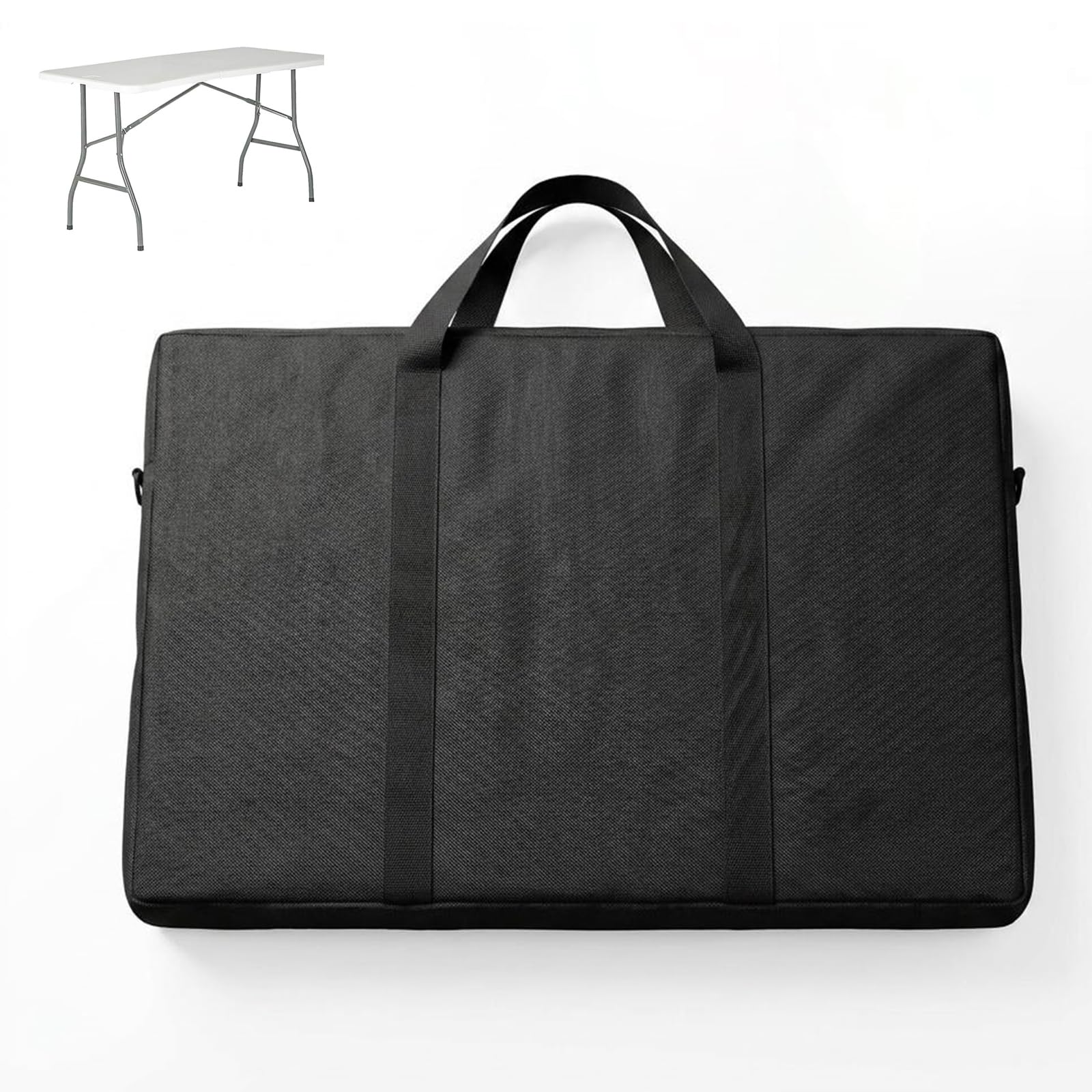 SINBLUE Folding Table Carry Bag with Shoulder Straps for 4FT Foldable Table