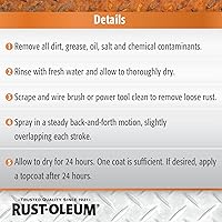 Vista 3 de Rust-Oleum 215215 - Aerosol reformador para prevención del óxido, 10.25 onzas, negro