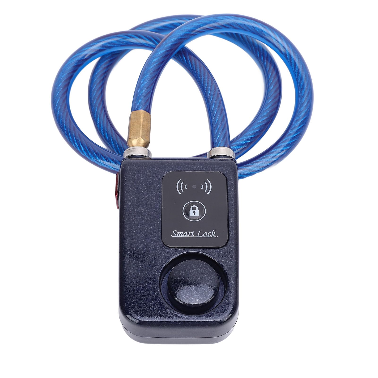 Ejoyous Serrure de Moto Bluetooth sans clé, IP44 Alarme 110dB (BLUE)