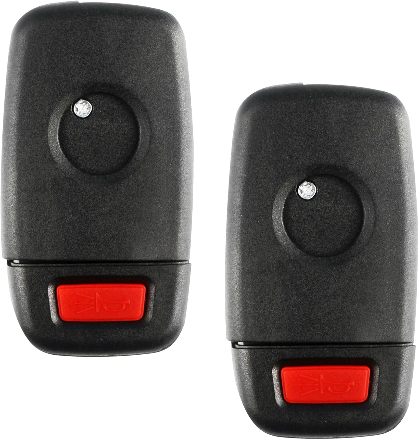 2x Keyless Option Remote 4btn Uncut Key Fob For Pontiac (OUC6000083)