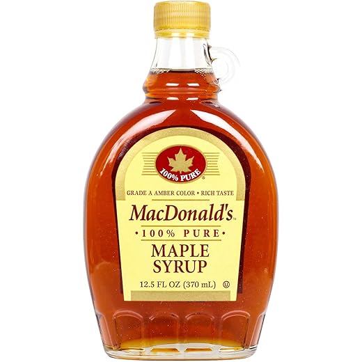 MacDonald's Co. Maple Syrup, 370, Liquid, 370 Gram