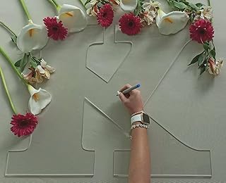 Wedding Premium Acrylic Letter or Number Guestbook | Personalized Acrylic Sign | Modern Decor | Guest Book Alternative | Event Sign in