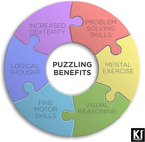 Miniatura 7 de Hiroki Takeda - Rompecabezas de madera de 150 piezas para adultos con piezas únicas de forma KI Puzzles
