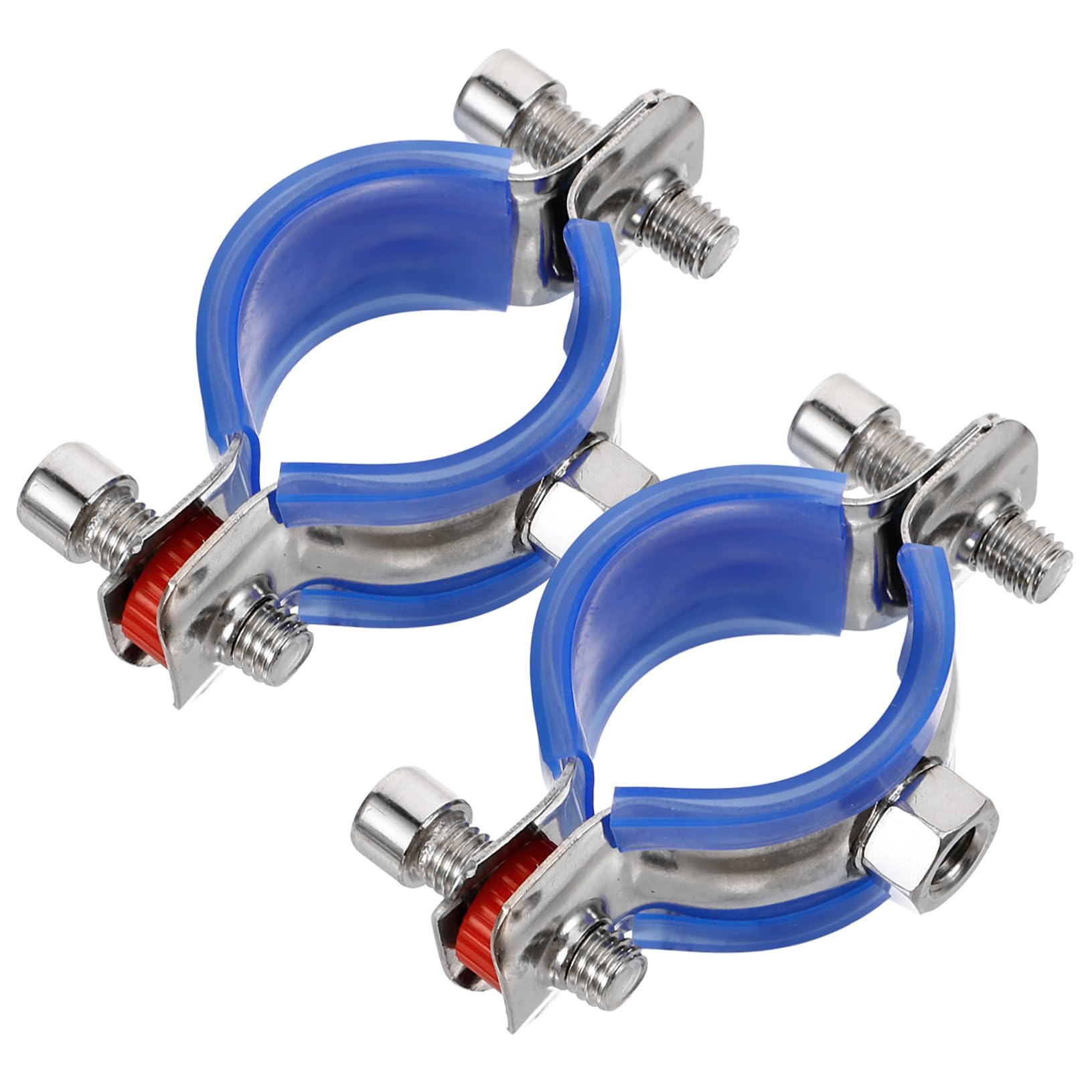 Gadpiparty 8piezas Abrazaderas De Acero Inoxidable Tubos Soporte De Montaje Pared o Techo Para Diámetros De Instalación Fácil y Duradera