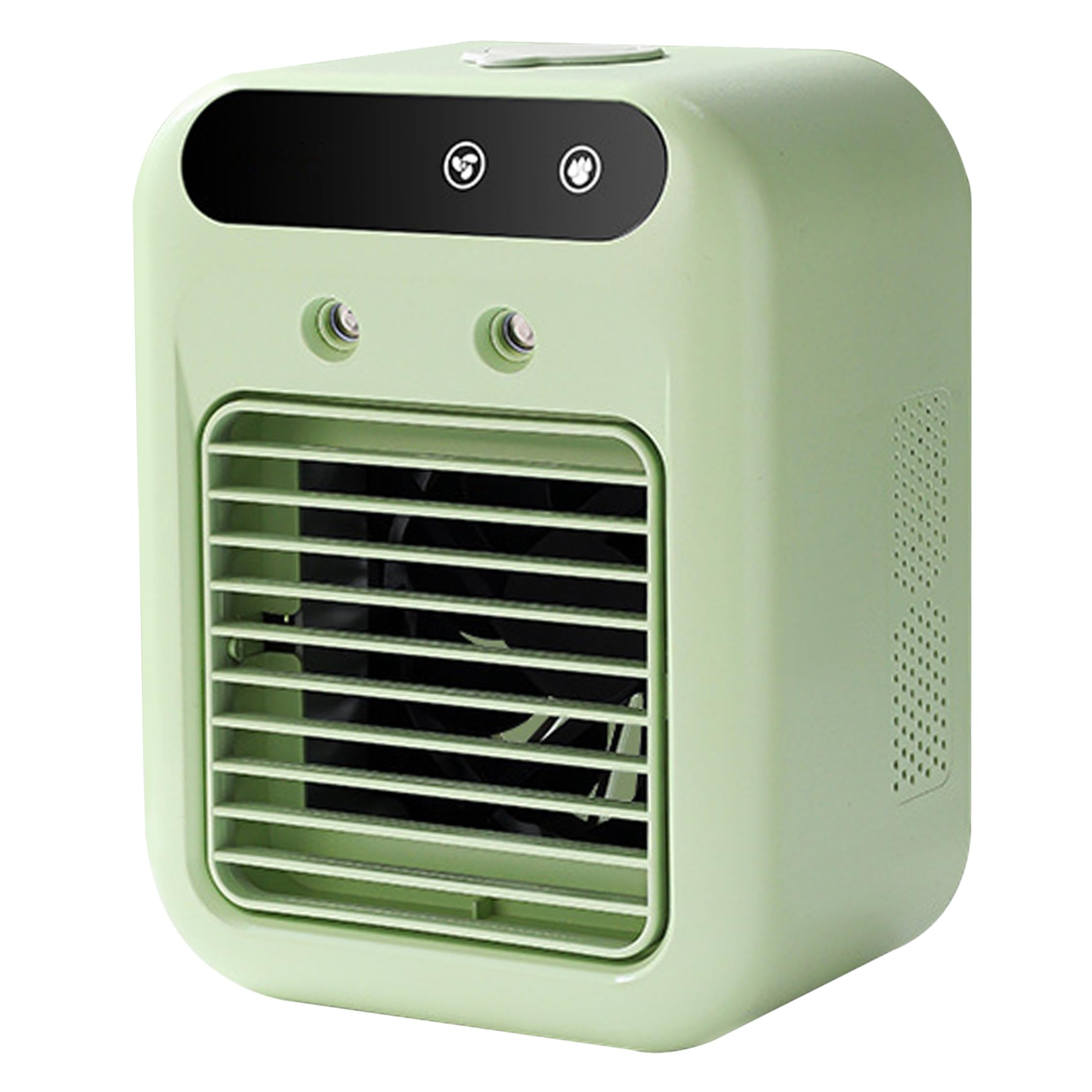 Air Conditioner Fan, Portable Personal Air Conditioner Dual Spray Humidifier with Long-Lasting Battery & Quiet Operation for Home, Office, Camping, Green #1