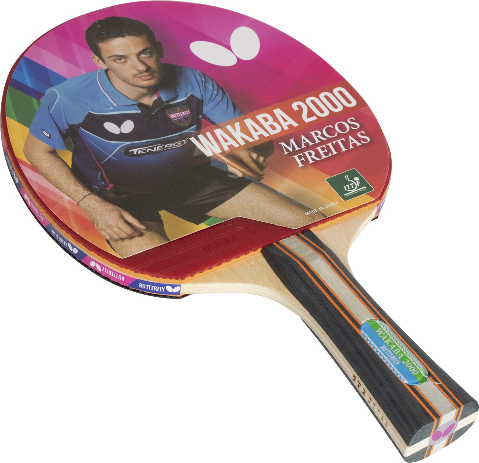 Butterfly Wakaba Shakehand Table Tennis Racket Japan Series