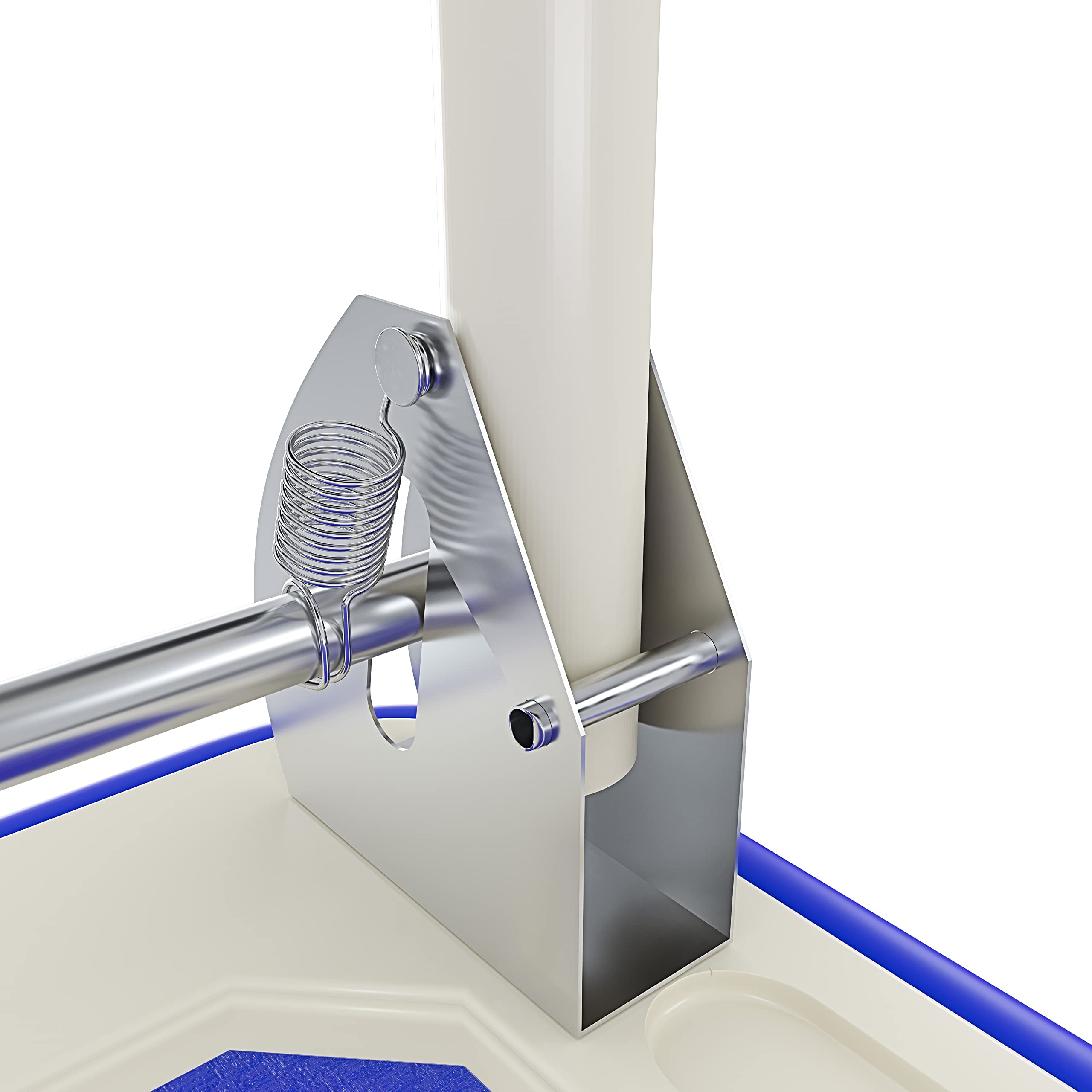 Carrello Richiudibile Pieghevole Tuttofare Portata 150 Kg Con 4 Ruote Carrellino Trasportatore A Piattaforma Pianale In Acciaio Rivestimento Antiscivolo Portapacchi Per Trasporto 82 x 48 x 72 Cm Blu