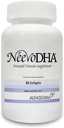 Miniatura 1 de NeevoDHA Vitaminas prenatales una vez al día cápsulas de gel de folato optimizadas de alta potencia para embarazo y lactancia 90 cápsulas de gel