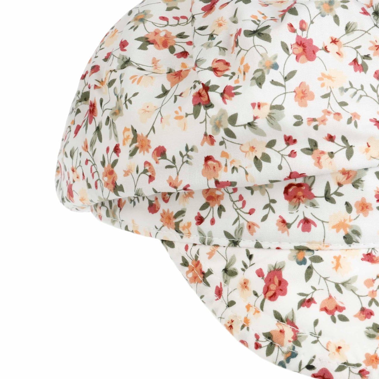 Lipodo Casquette Reversible Millefleurs Femme - avec Etiquette Baker Boy Visiere, Visiere Ete Printemps-ete