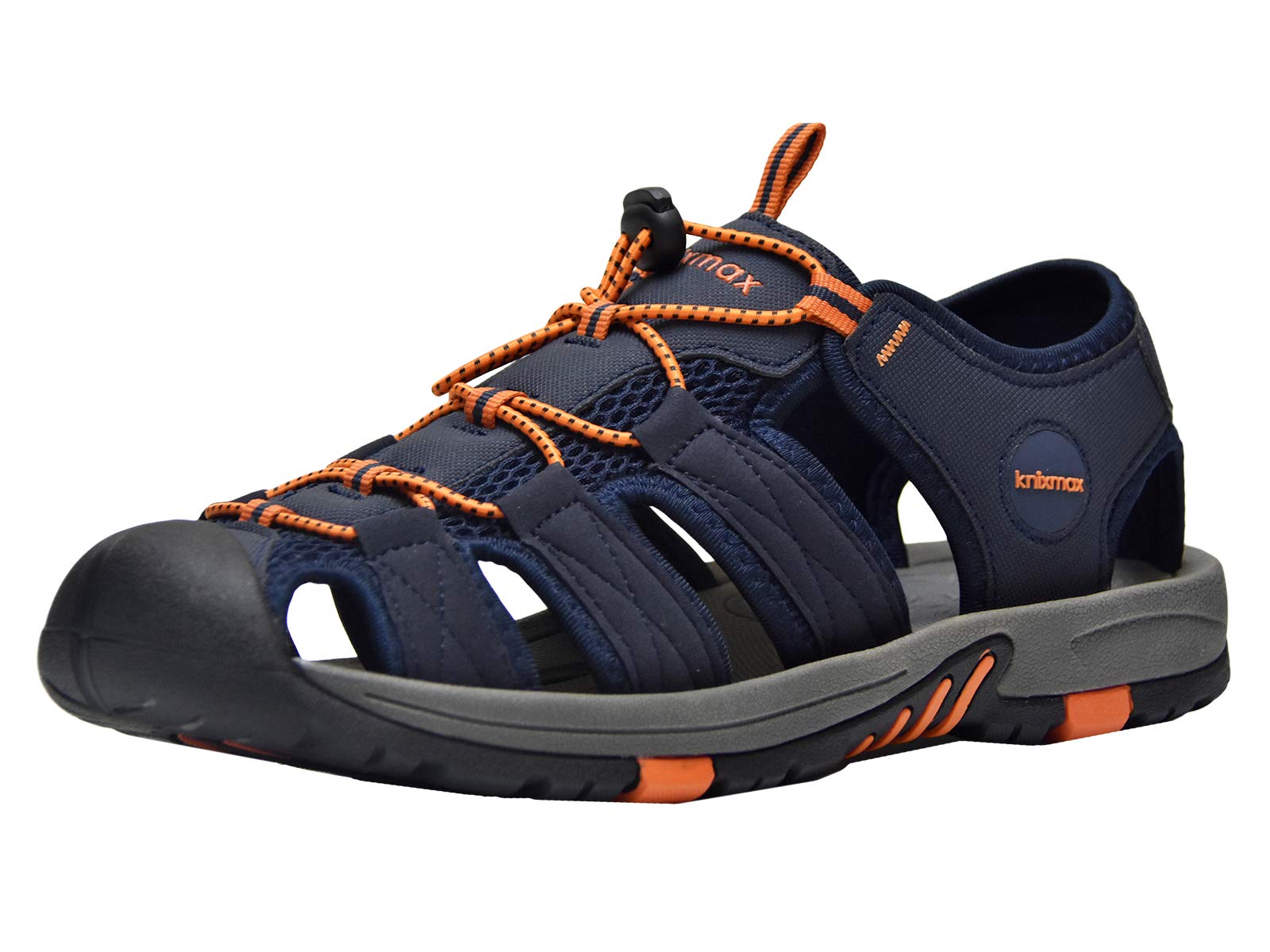 wide fit closed toe sandals