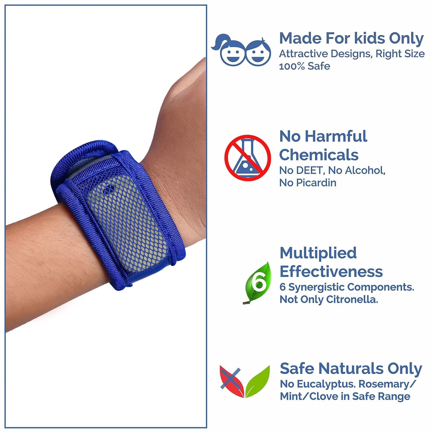 Safe-O-Kid® Mosquito & Outdoor Protection Kit | 24 Ayurvedic Anti-Mosquito Patches, 1 Anti-Mosquito Pouch, 2 Mosquito Repellent Bands & 1 Baby Cotton Helmet | Outdoor Safety for Babies – Assorted 2