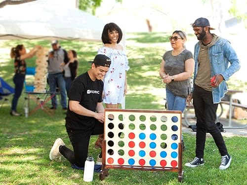 Miniatura 6 de Monoprice Gigante cuatro en una fila: para portón trasero, barbacoas, camping, eventos al aire libre y mucho más. Colección pura para exteriores,