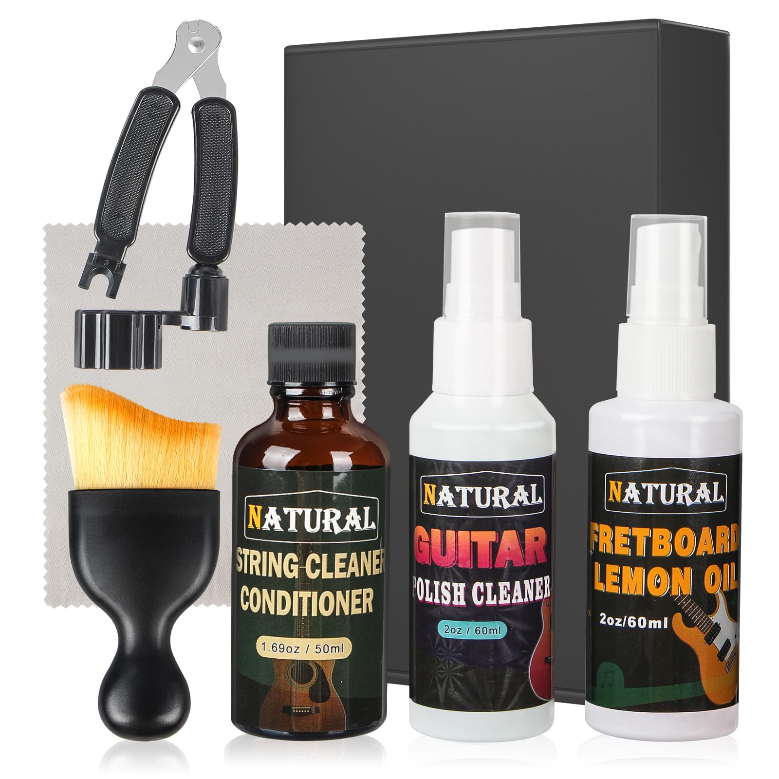 6Pcs Guitar Cleaning Kit