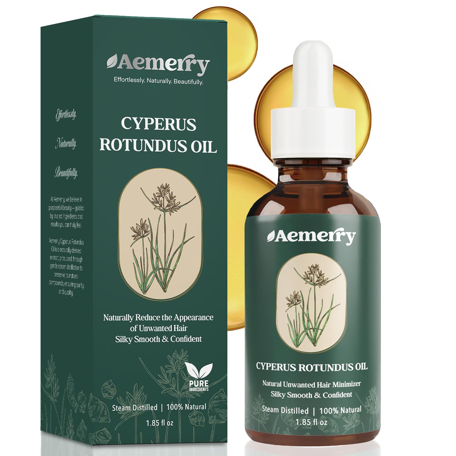 Cyperus Rotundus Oil Hair Removal Serum - Moisturizing Solution