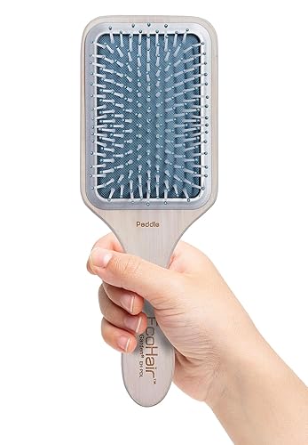 Miniatura 3 de Olivia Garden ecohair Paddle ecológico bambú cepillo para polvo de pelo