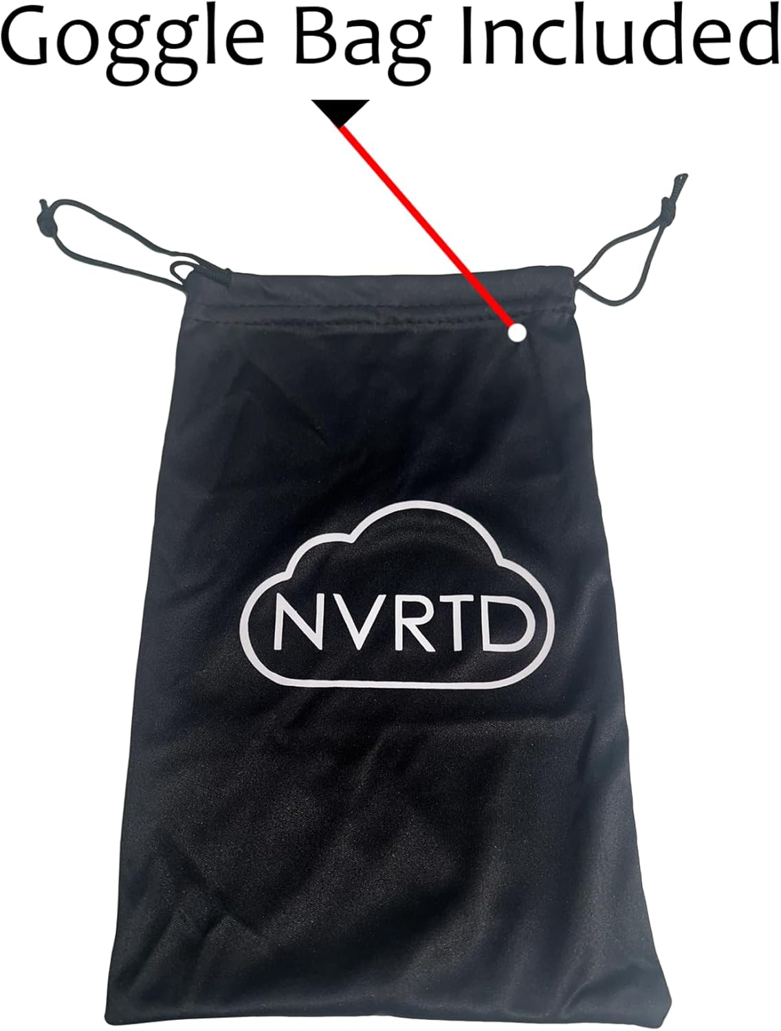 NVRTD Racing Goggles - For MX, MTB, and ATV - Galaxy Nebula Design - Anti Fog, Anti Scratch and Anti UV