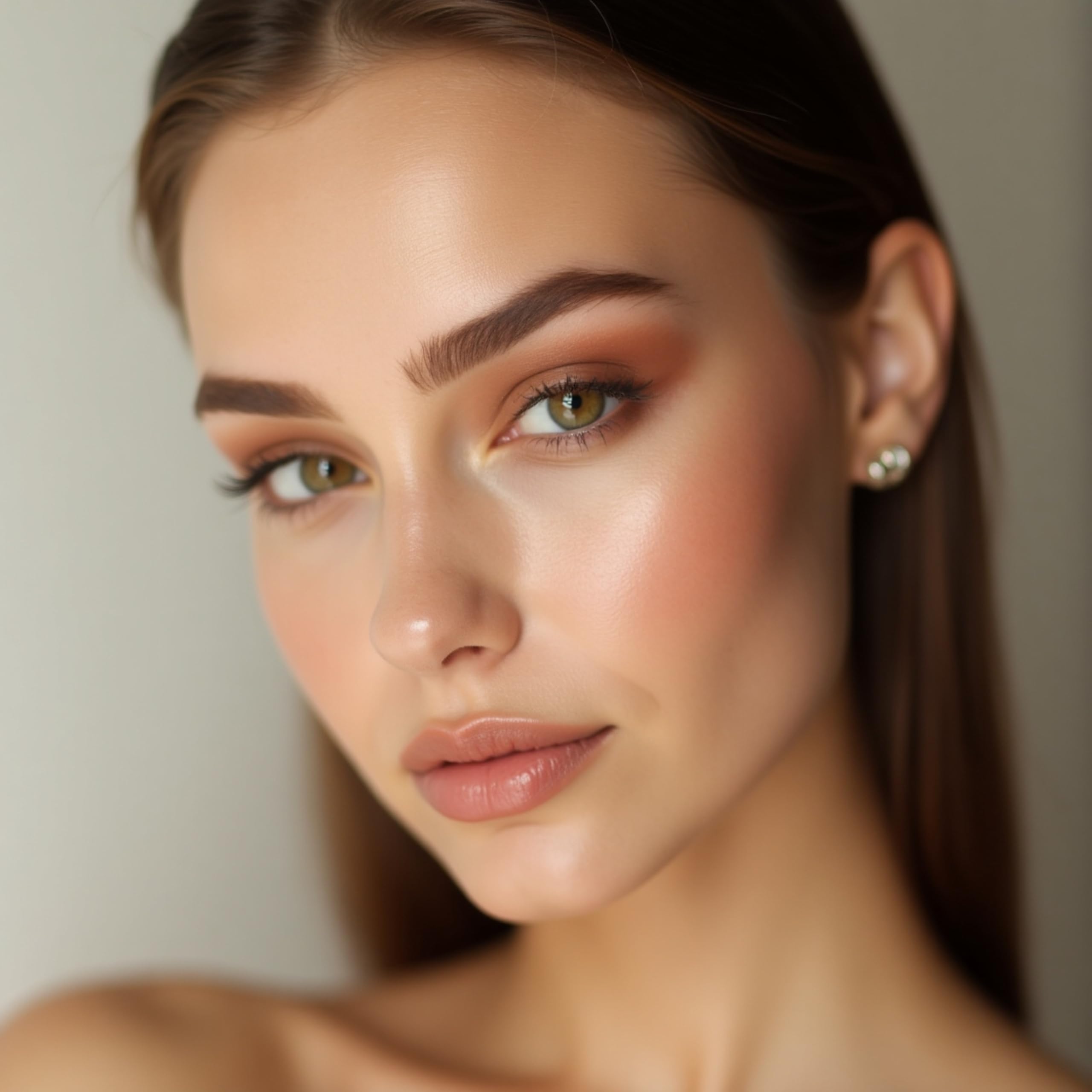 Glam’Up Paris - Ombre à Paupières et Sourcils - Palette de Maquillage 2 en 1 - Texture Velouté - Couleur Intense - Finition Délicate - Nude