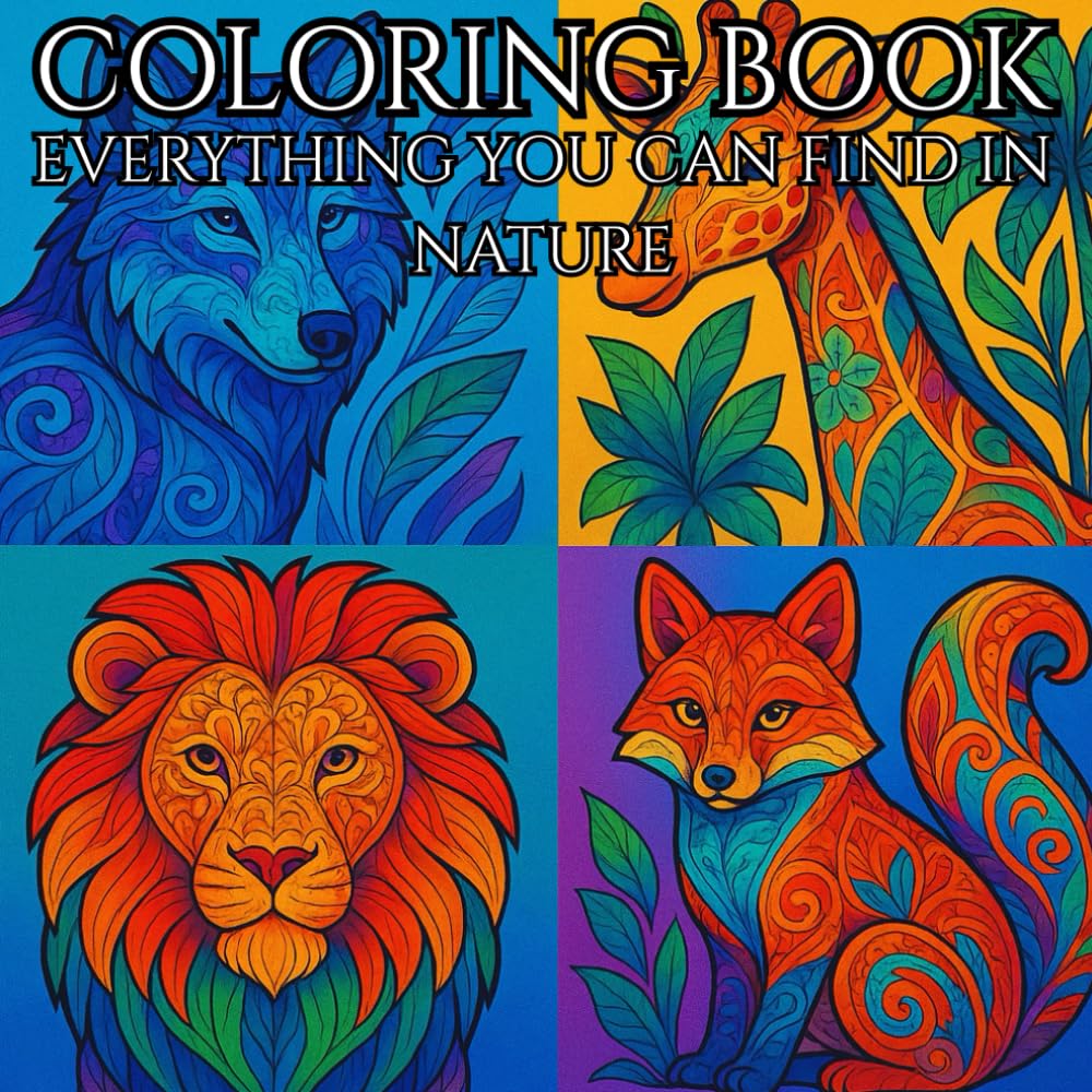 Serene Nature: Adult Coloring Book For Mind Clarity: Relaxing and Unwind With The Beauty Beyond The Busy Life
