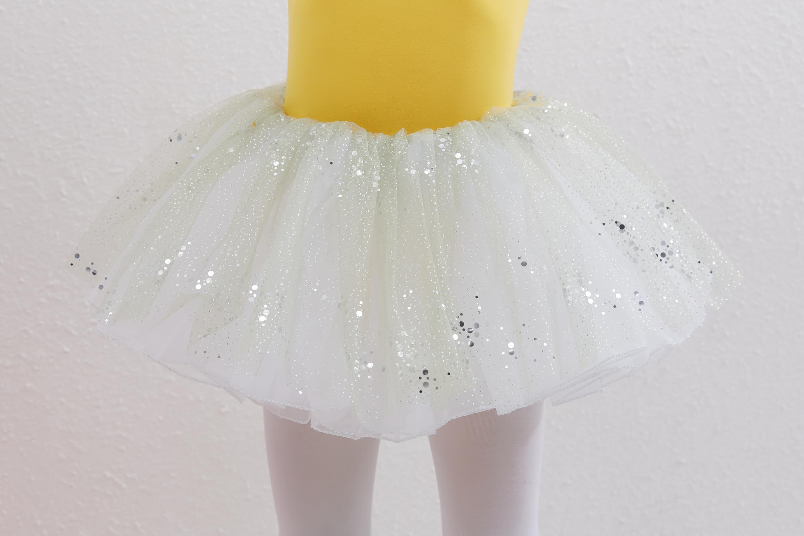 Ragazza Vestiti da Balletto Body Danza Tutu Body Balletto Leotard Morbido Cotone Manica Corta Ginnastica Leotards con Rimovibile Gonna Tutu per Ballo