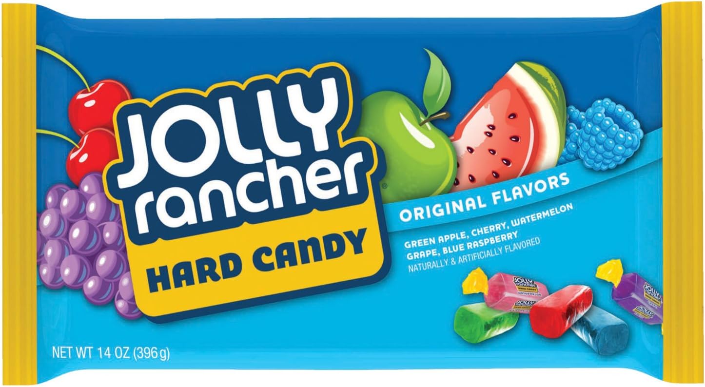 Jolly RancherHard Candy, Assorted, 14 Ounce [6-Bags]
